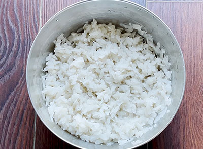 soaked beaten rice for avalakki habe kadubu or poha dal breakfast