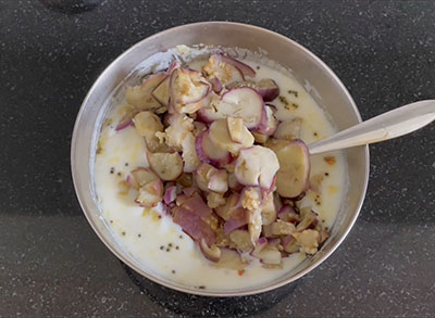 chopped brinjal for badanekayi mosaru gojju recipe