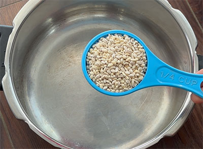 barley for barley ganji or ambli or porridge recipe