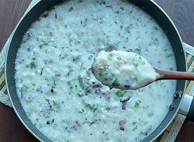 barley ganji or ambli or porridge recipe