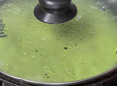 making batani or green peas dosa recipe