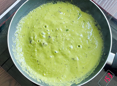 making capsicum green chilli chutney recipe