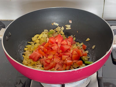 tomato for chakoli or bele kadubu recipe