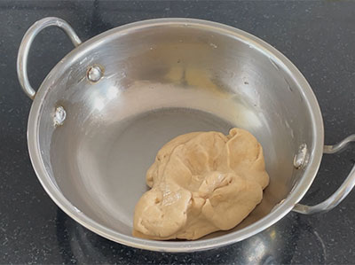 dough for chakoli or bele kadubu recipe