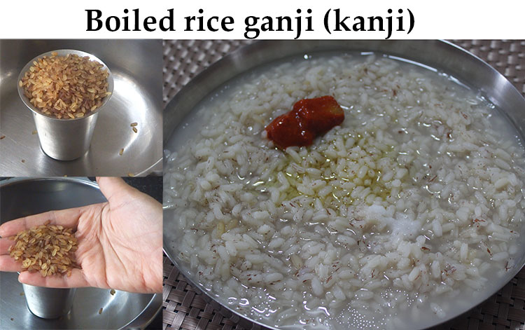 boiled rice ganji recipe