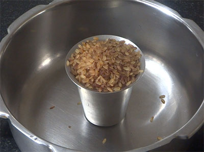 rice for boiled rice kanji or kucchalakki ganji recipe