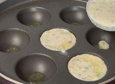 making instant jowar paddu or jolada paddu