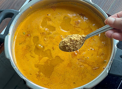 jaggery for kootu or mixed veg sambar recipe