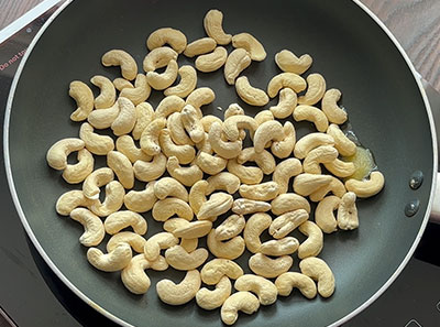 spices for masala cashew or roasted kaju recipe
