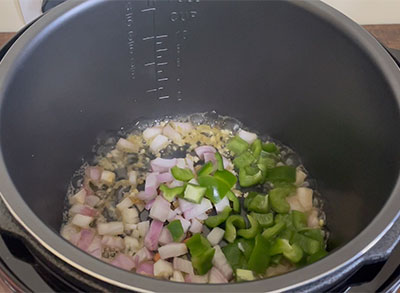 asafoetida and turmeric powder for masala rice recipe using instant pot