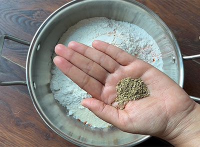carom seeds for kodubale or kodbale