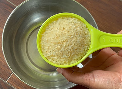 boiled rice for mysore mylari dosa recipe