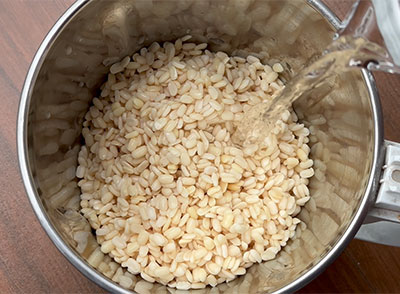 soaked urad dal for mysore mylari dosa recipe