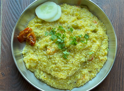 navane khichdi or siridhanya recipes