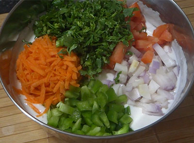 vegetables for new tasty rice breakfast using rice and vegetables