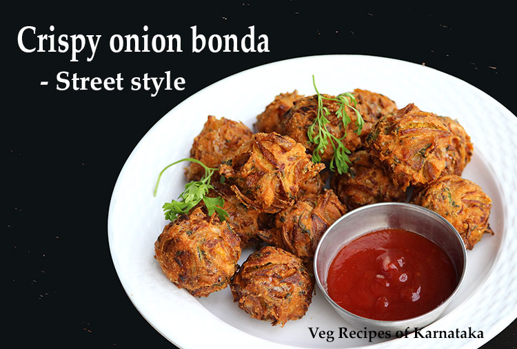 onion bonda or eerulli unde pakoda recipe