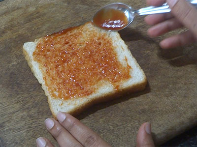 tomato sauce for potato sandwich or aloo bread toast