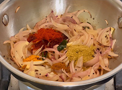 spice powders for quick onion sambar recipe