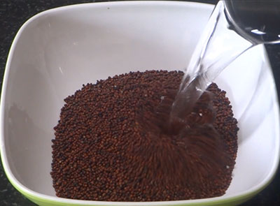 sesame seeds for ragi milk or halu or milkshake or juice