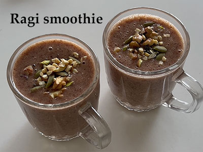 ragi smoothie recipe