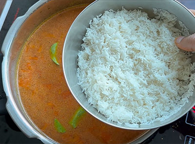 rice for  rasam rice recipe