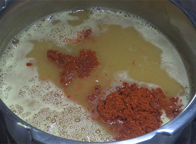 rasam powder for thili saaru or rayara mata or raghavendra mutt rasam