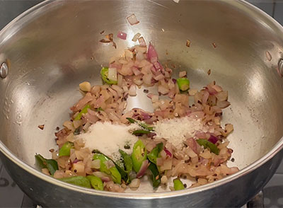 salt and sugar for thuppada avalakki recipe or ghee poha recipes