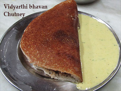 Vidyarthi bhavan style chutney recipe